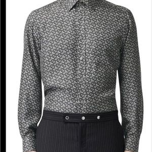 Burberry monogram dress shirt
